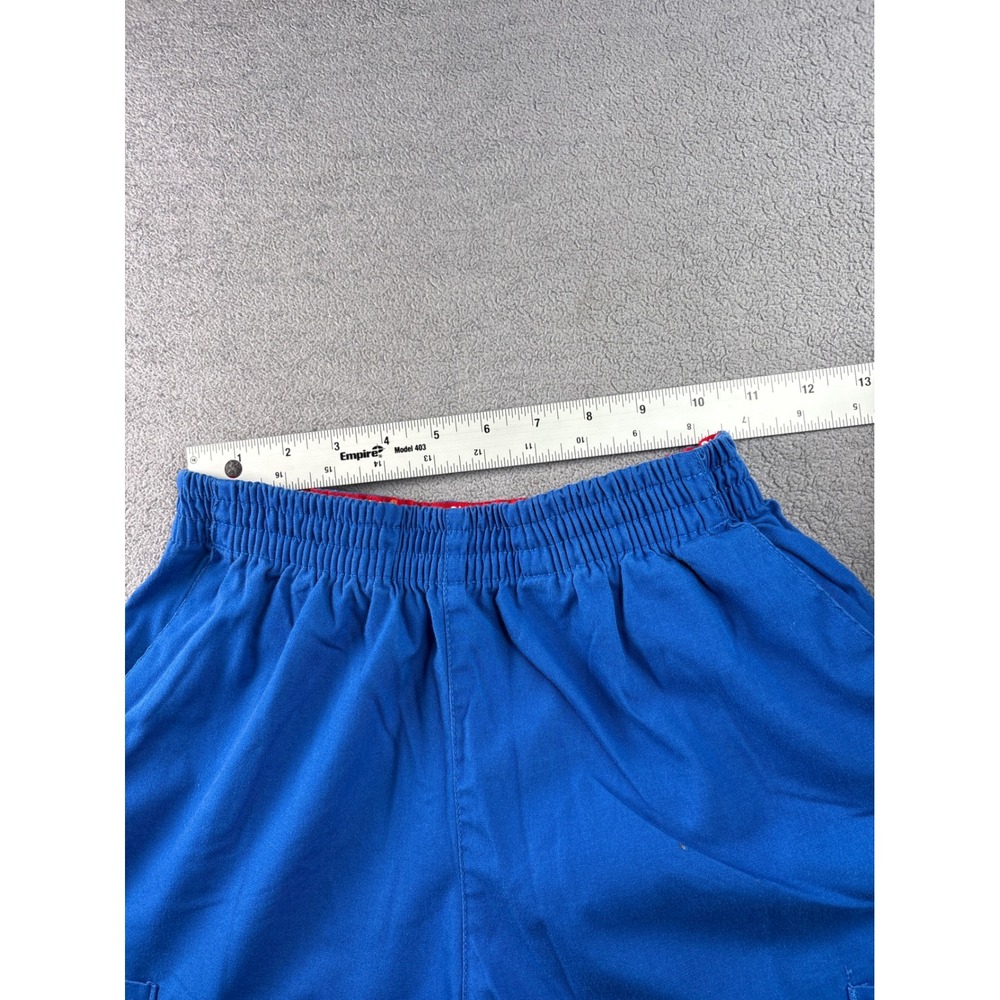 Dickies Royal Blue Cargo Scrub Pants Elastic Waist Straight Leg 86106 Small S - Picture 5 of 12